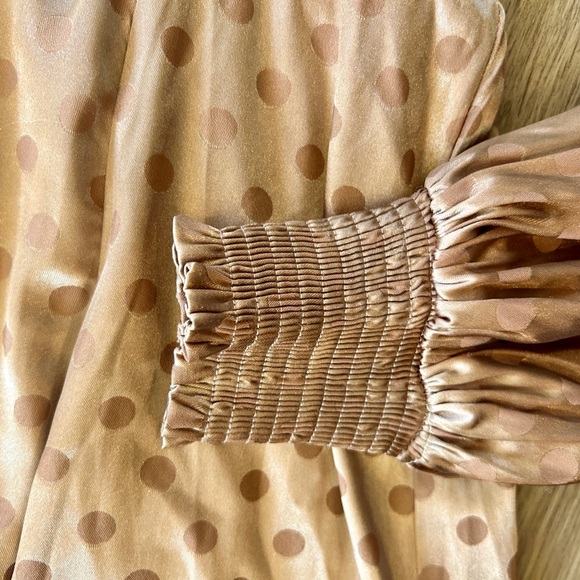 Flying Tomato MOMENTS OF CLARITY WOVEN MIDI DRESS Small - Picture 5 of 11